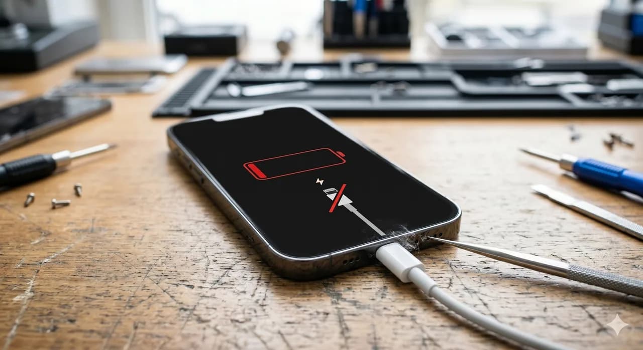 iPhone qui ne charge plus : 5 solutions avant la réparation